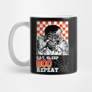 scary monster boo halloween Mug